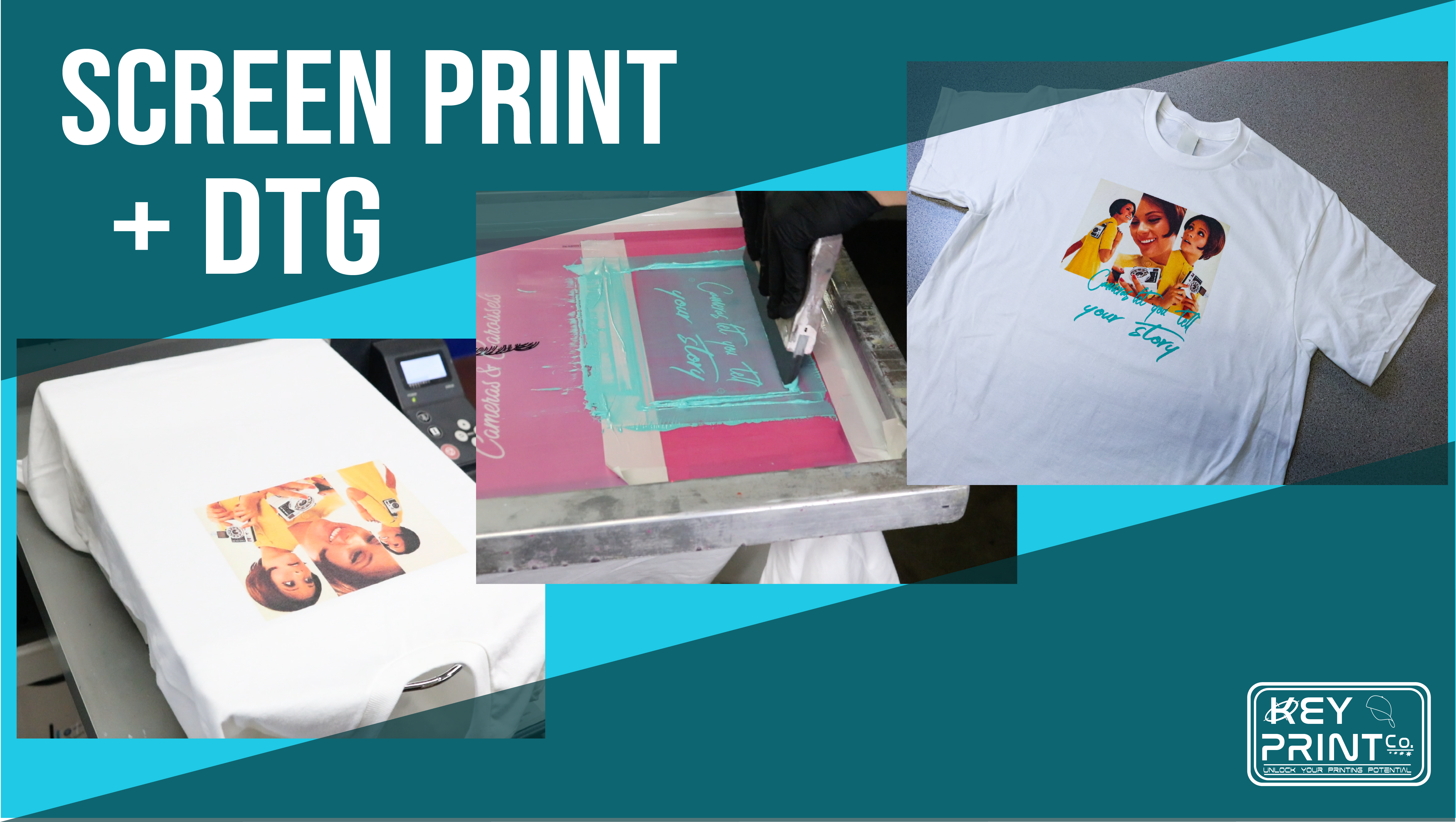 Dtg best sale screen printing