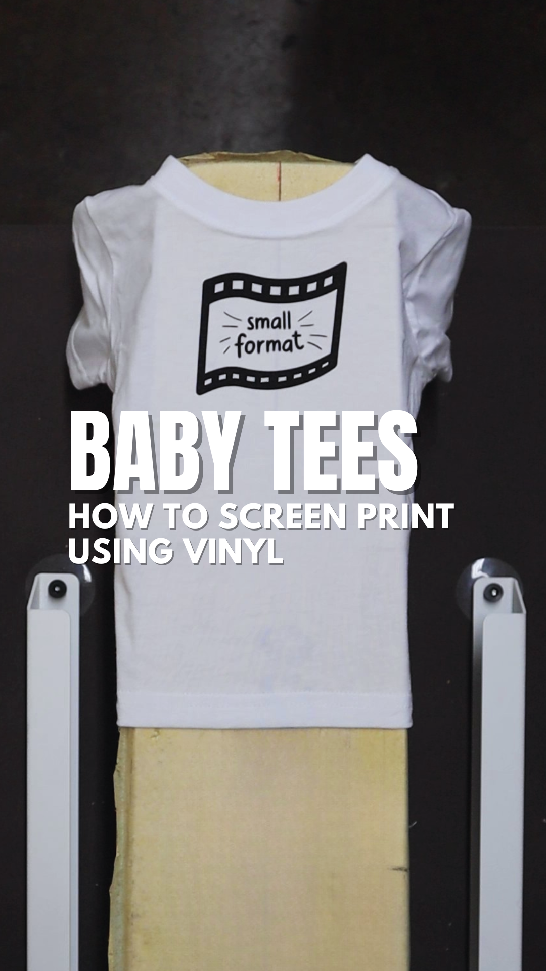 How to Screen Print on Kids Tees using Vinyl