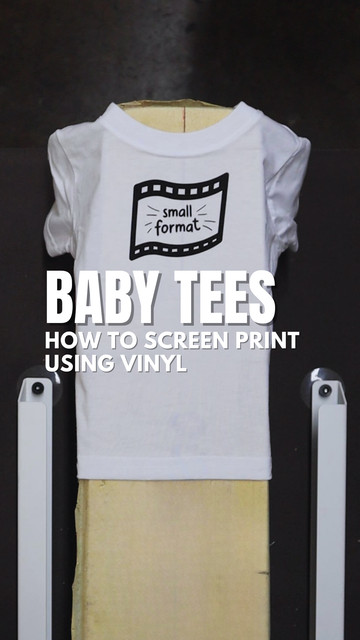 How to Screen Print on Kids Tees using Vinyl