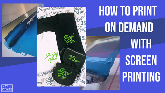 How-To Print On-Demand with Screen Printing