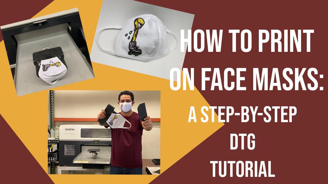 How-To DTG Print On Face Mask