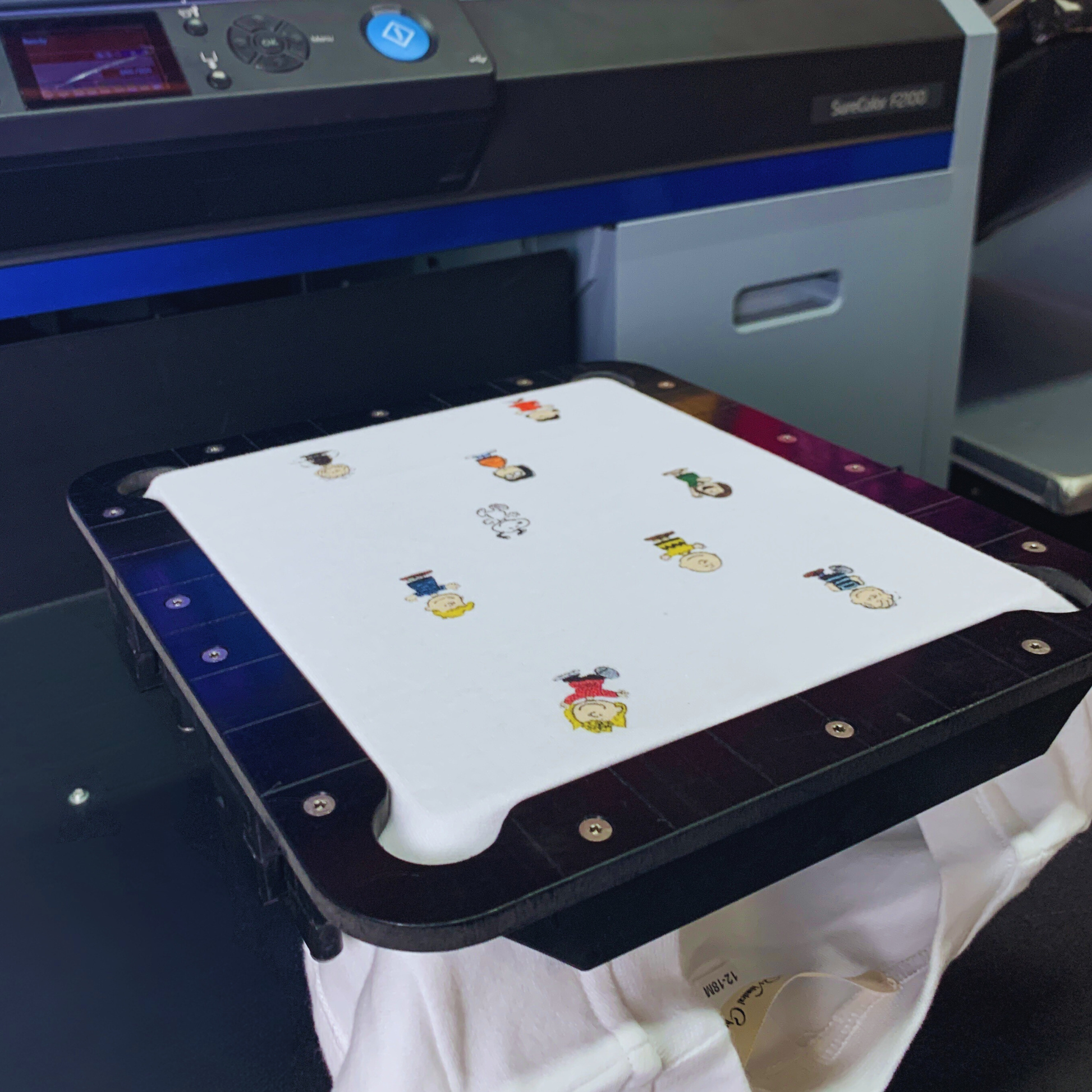 7x8 Platen + Locking Hoop