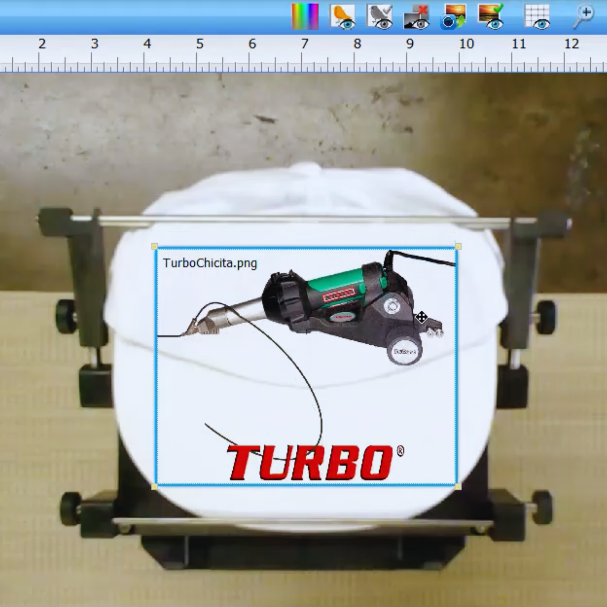 Artwork Positioning System (APS)